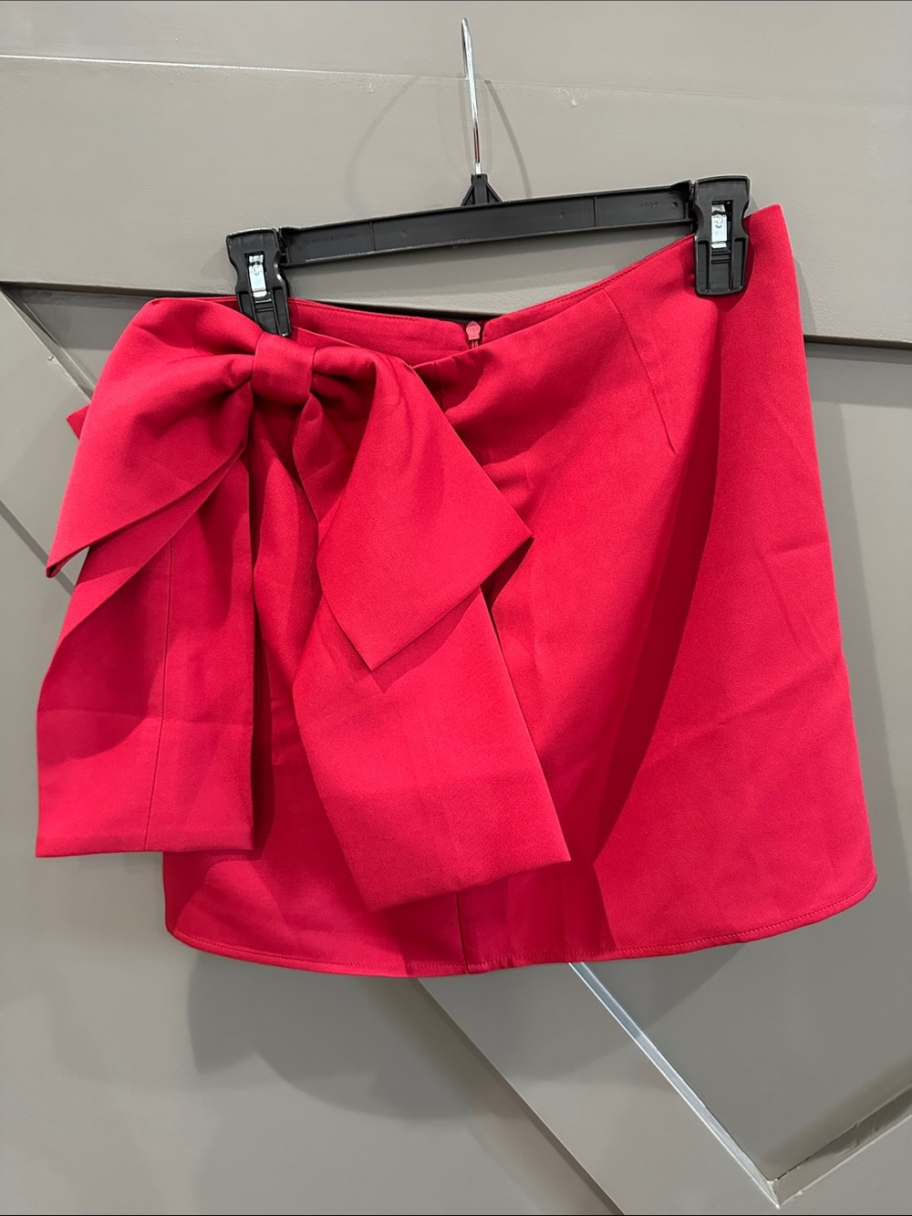 Pink Lily Bow Detail Mini Skort - NWOT